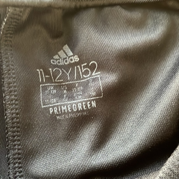 Adidas Boys Size 11-12 Year Old Black Jogger Pants - Picture 4 of 6